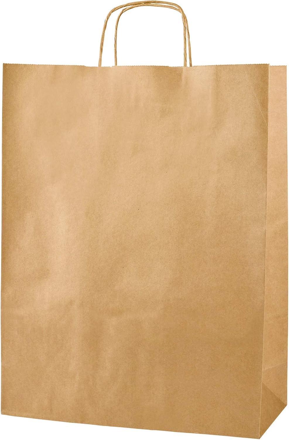Thepaperbagstore 20 Brown Paper Carrier Bags With Strong Twisted