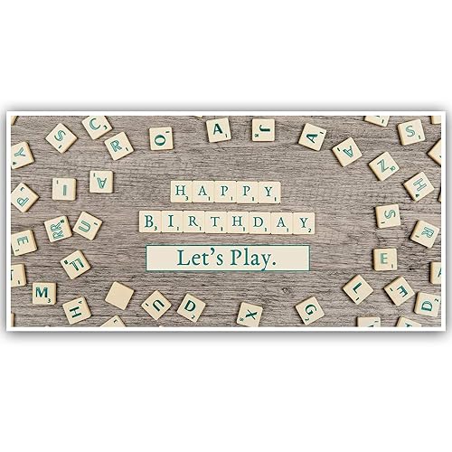 Amazon Com Game Night Letter Tiles Happy Birthday Personalized