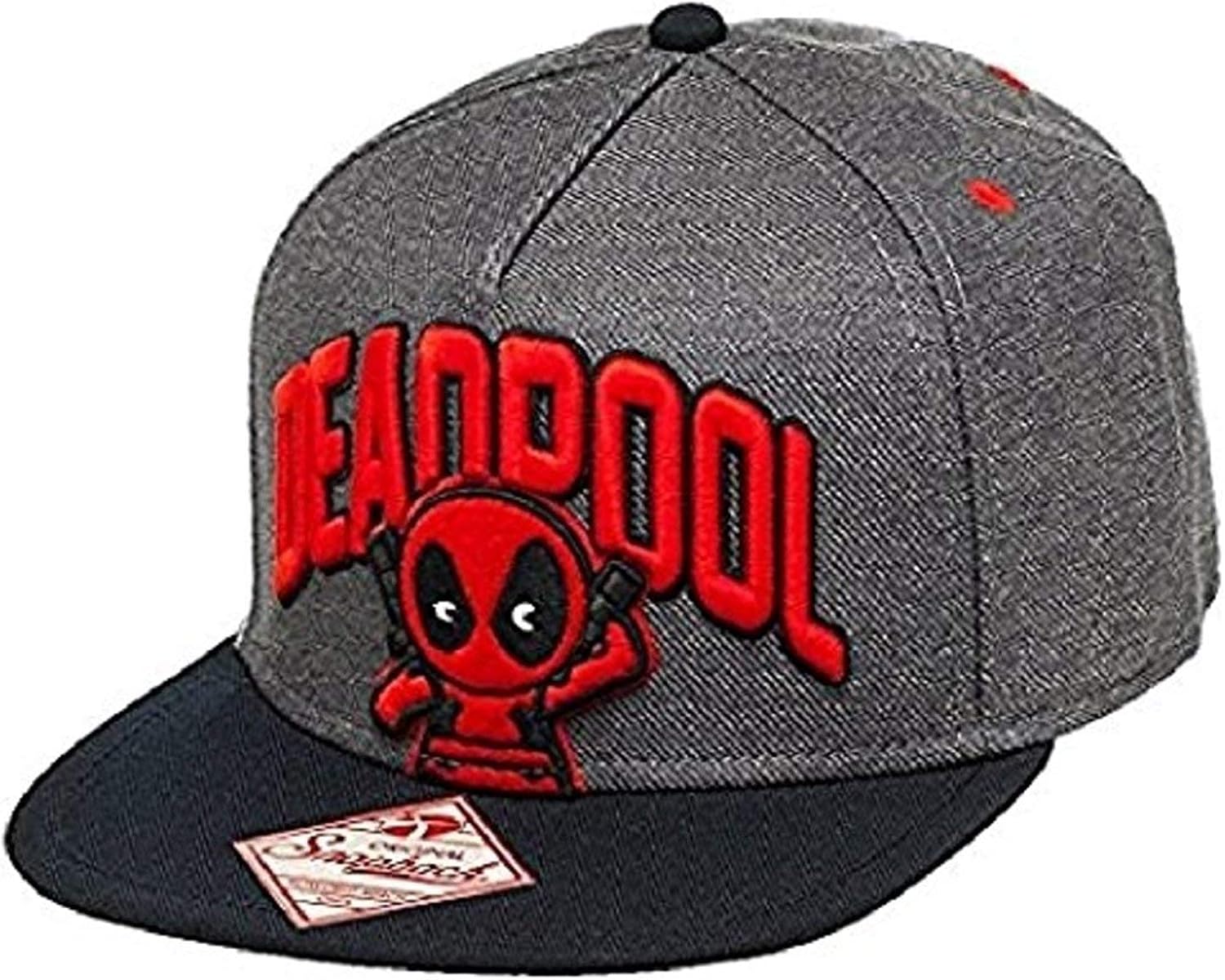 deadpool flat bill hat