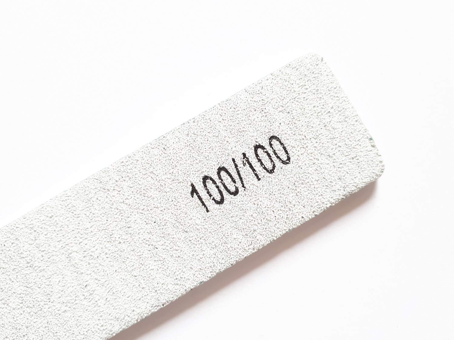 8X Nail Files Zebra Shape Square (Rectangle) Chose GRIT Double Sided Emery Board (GRIT 100/100)