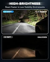 NOVSIGHT H7 LED Headlight Bulbs 90W 30000LM 6500K IP68 Pack of 2 view 2