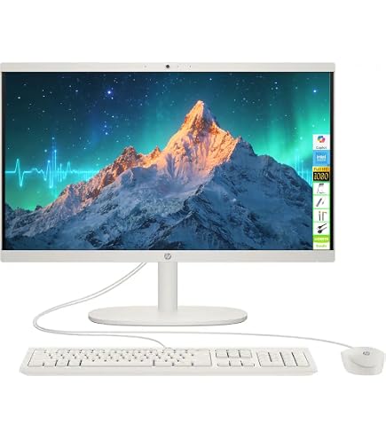 【HP】ピュアホワイト☘11世代corei5☘NVMe512☘️メモリ16GB Amazon.com: HP 21.5