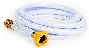 Camco 10ft TastePURE Drinking Water Hose - Lead and BPA Free, Reinforced for Maximum Kink Resistance 1/2