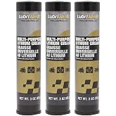 LubriMatic 11312 Multi-Purpose Grease - 3 Pack of 3 oz. Cartidges
