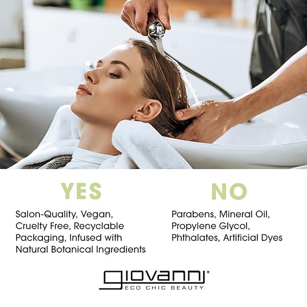 GIOVANNI SMOOTH AS SILK CONDITIONER CONDITIONER, MOISTURE HAIR CONDITIONER FOR WOMEN & MEN, MOISTURIZING WITH NATURAL INGREDIENTS FOR DAMAGED HAIR, SULFATE FREE – 24 FL OZ (PACK OF 1)