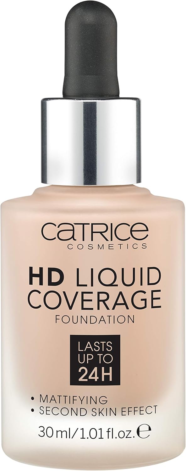 Catrice Make Up Hd Liquid Coverage Foundation Catrice Make-up HD Liquid Coverage Foundation Warm Beige 40 Pack of 1 x
