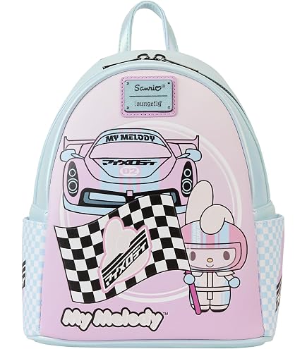 Loungefly Hello Kitty Tokyo Speed Racer Cosplay Mini Backpack