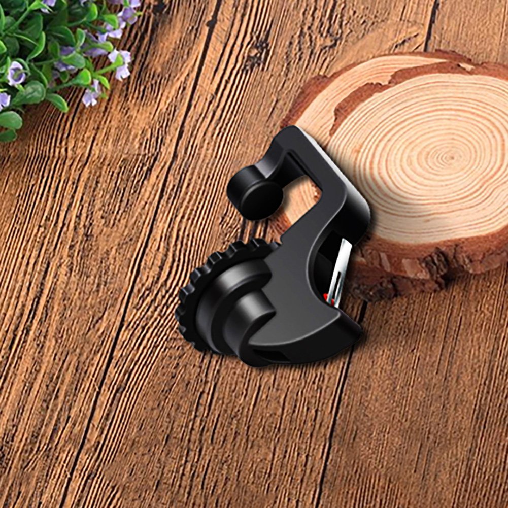 PRODELI PUBG Mobile荒野行動コントローラー最新版7代目スマホホルダー機能付き補助クイックショットボタンゲームパッド人間工学設計 感度高く 疲れず 左右分けず 押しボタン各種ゲーム対応可能iPhone/Android対応（二個入れ）