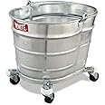 Impact 260 Metal Mop Bucket, 26 qt, Steel
