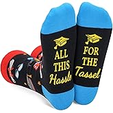 Graduation Science Gifts for Him - Chemistry Scientist Socks for Men Women
