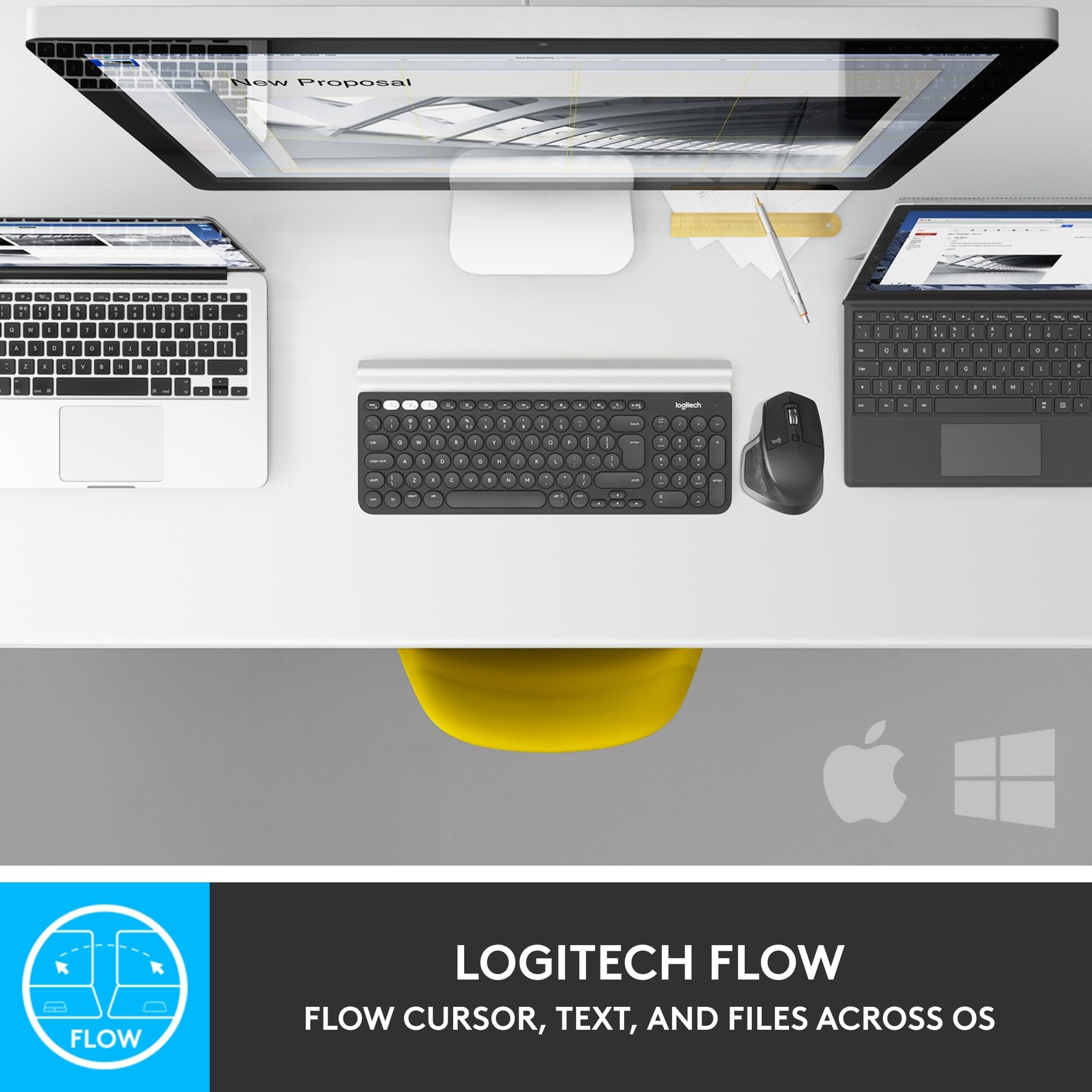 Logitech MX Master 2S Bluetooth Edition Wireless Mouse, Multi-Surface, Hyper-Fast Scrolling, Ergonomic, Rechargeable, Connects Up to 3 Mac/PC Computers - Graphite