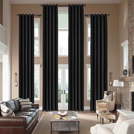 cololeaf cortinas de terciopelo con ojales cortinas de terciopelo suave que bloquean la luz paneles de amortiguacion para dormitorio principal