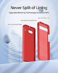 Dssairo 3 in 1 for Google Pixel 7 Case, with 2 Pack