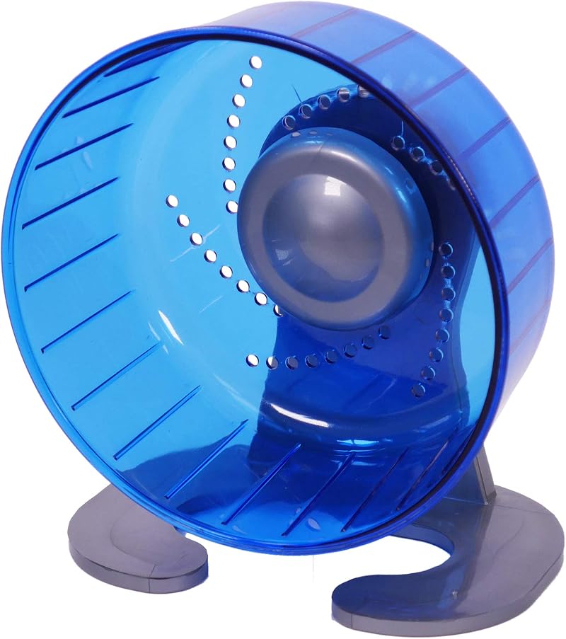 Rosewood Rosewood Pico Exercise Wheel for Hamsters with Stand Blue 17cm
