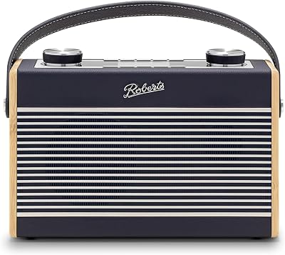 Roberts Rambler Max FM DAB DAB Plus Internet Radio with Bluetooth Navy