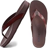 ONCAI Womens Flip Flops For Women Comfortable Strap Yoga Mat Non-Slip Women's Thong Sandal Casual Summer Beach Slippers With Arch Support