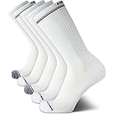 Tommy Hilfiger Men's Athletic Cushioned Crew Socks (5-Pack)