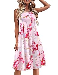 HOTOUCH Summer Casual Tshirt Dresses for Women
