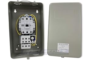 SHIHLIN NEW MAGNETIC MOTOR STARTER CONTROL FOR ELECTRIC AIR COMPRESSOR 7.5HP 1-PHASE 208-240 VAC 40AMP