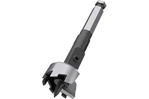 Greycore Tools Self-Feed Drill Bit – Single-Cutter Self Feed Drill 1-3/8 Inch – Professional Boring Drill Bits for Woodworking – Aggressive Feed Screw Thread for Fast and Smooth Drilling