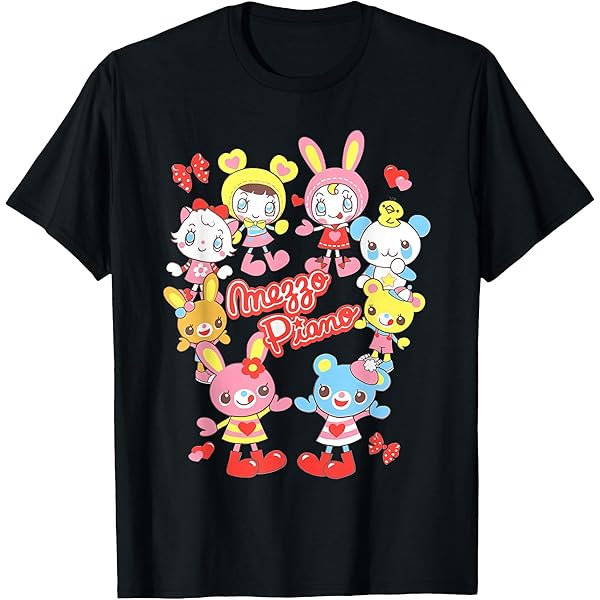 Amazon.com: Kawaii Cutecore Mezzo Piano Jojifuku Fashioned T-Shirt