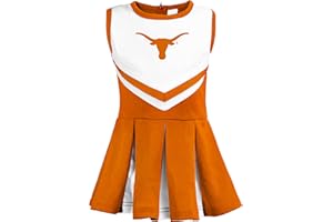 Little King NCAA Infant/Toddler Girls One Piece Team Cheer Jumper Dress Sizes 6M 12M 18M 2T 3T 4T