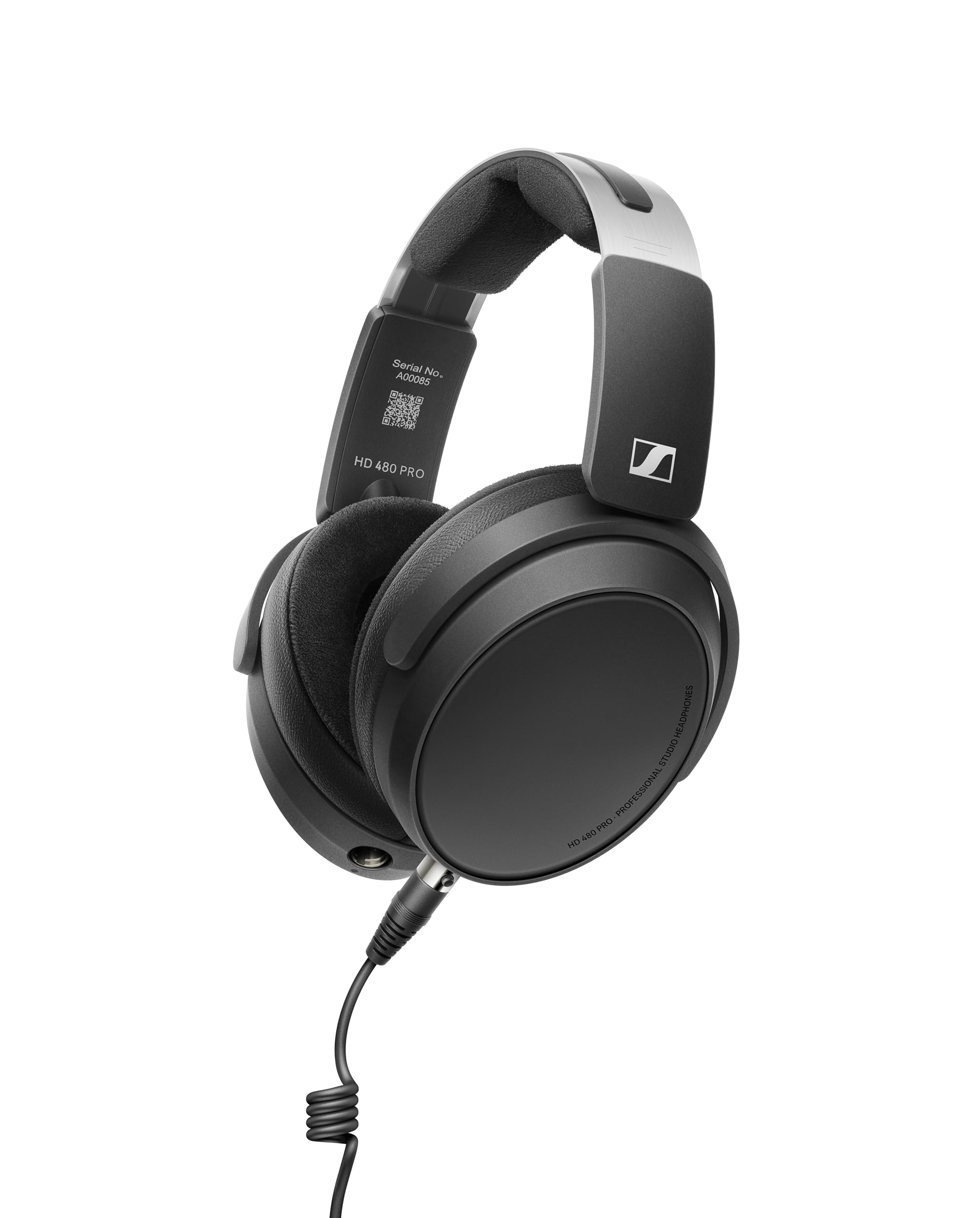 Sennheiser HD 480 PRO Professional Closed-Back Studio Headphones | Includes 3m Coiled Cable, Recording Ear Pads and PRO Headphone Bag (700499)