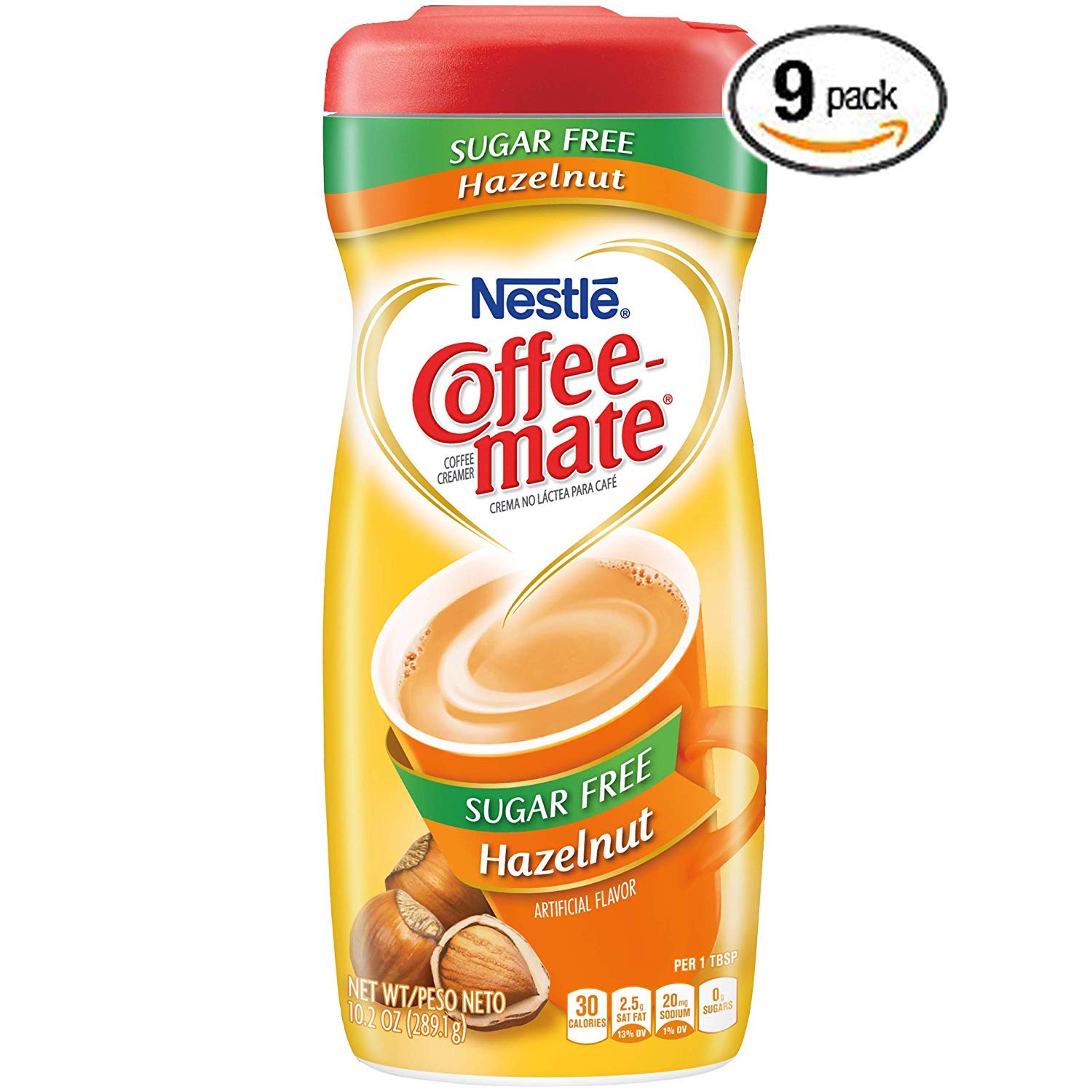 ALDI SUGAR FREE HAZELNUT CREAMER NUTRITION FACTS visual data 4
