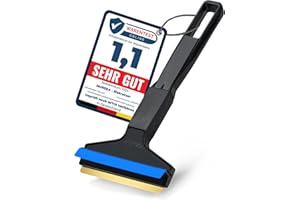 L & P CAR DESIGN Car Ice Scraper Brass Blade - Fast, Effortless, efficient & Easy - Brass Ice Scrapers for Car Windshield Ice Scraper - Brass Ice Scraper for Car - Original Murska from Europe - for Winter A053