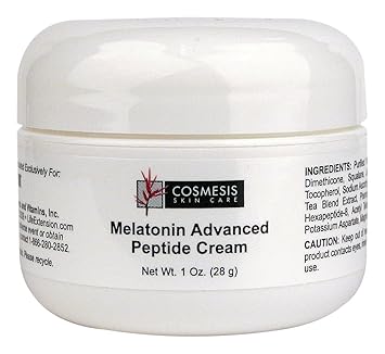 Amazon.com: Cosmesis Life Extension Melatonin Advanced Peptide Cream, 1 Ounce: Beauty