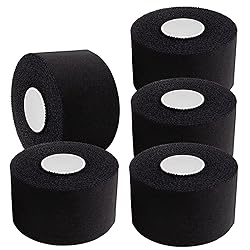 ADMITRY Athletic Tape,5 Pack Black Sports