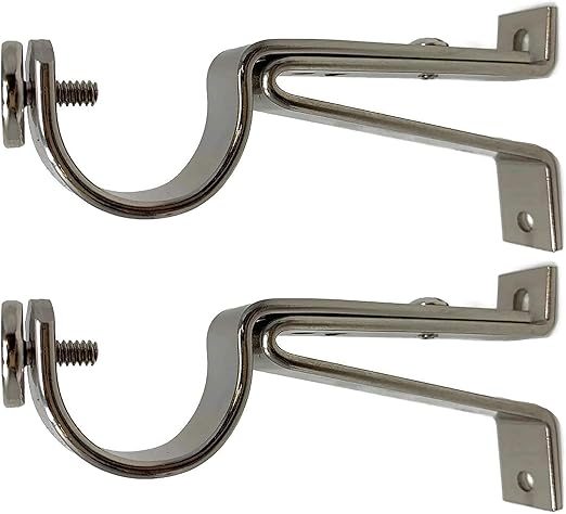 Amazon Com Urbanest Adjustable Solid Zinc Sturdy Curtain Rod