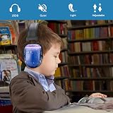 ProCase Ear Defenders Kids Noise Cancelling Headphones Starry Blue SNR 26dB view 6