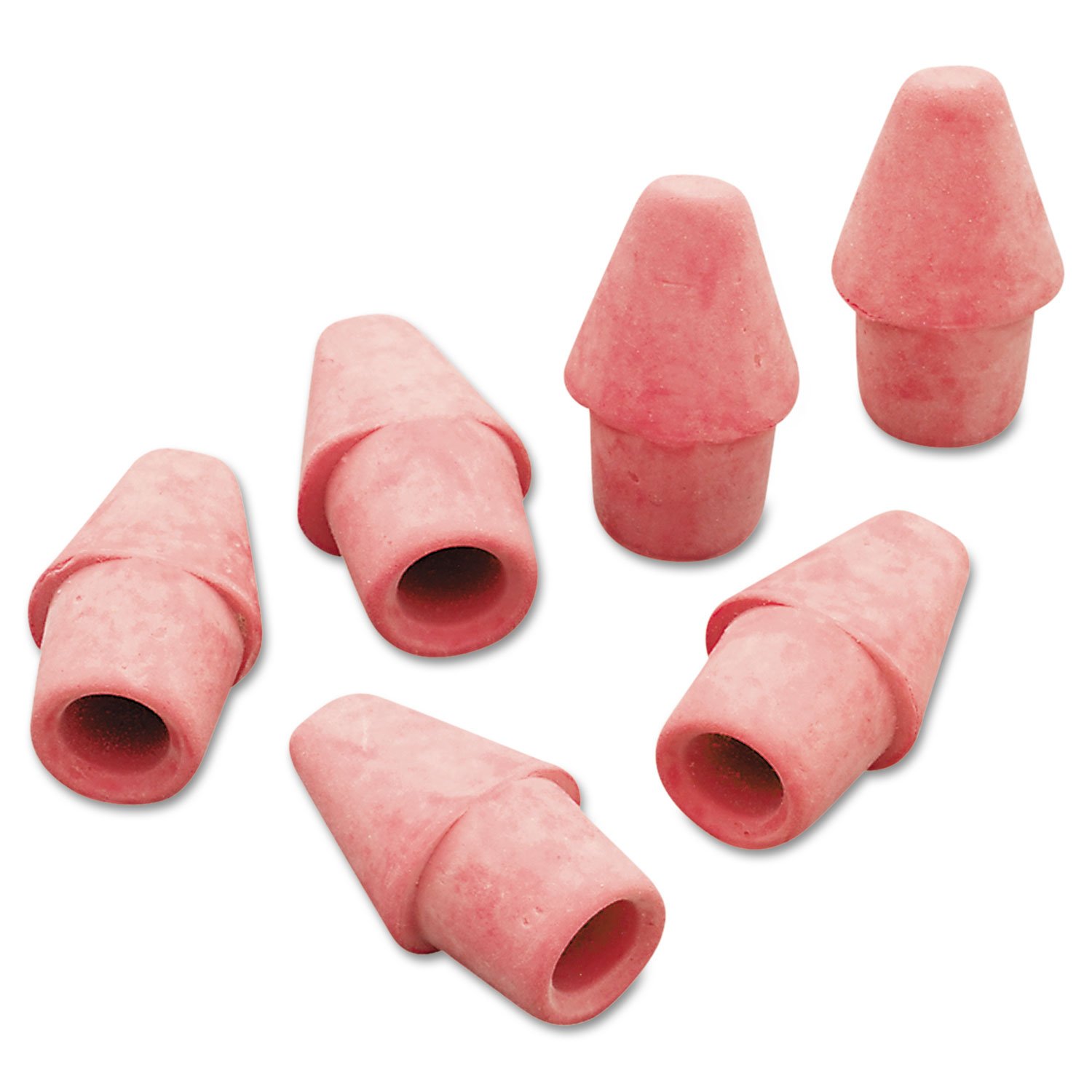 Photo 1 of Paper Mate Arrowhead Pink Cap Erasers, 144 Count (73015)
