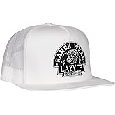 Lazy J Ranch Arrowhead Classic Five Panel Trucker Hat - Adjustable Unisex Country Hats, Vintage Trucker Hat