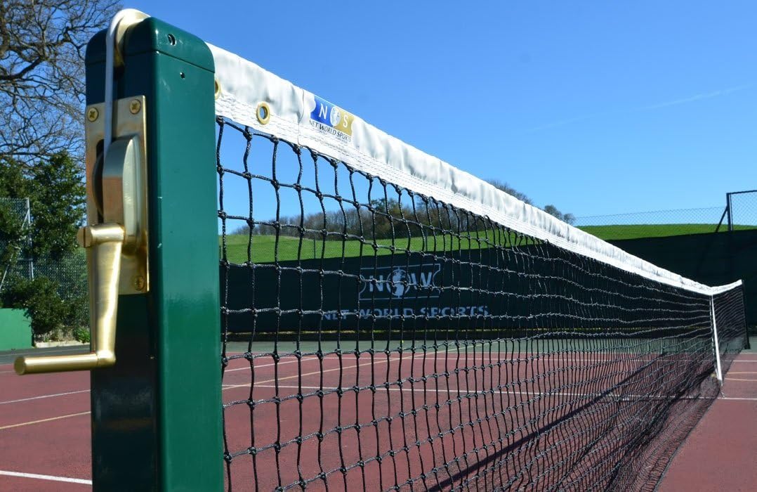 Vermont 2.5mm Tennis Net [33ft Singles] | Compatible with All Standard Tennis Posts – Net Wire Included : Sports & Outdoors