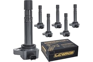 LCWRGS Set of 6 Ignition Coil Packs for 3.5L 2008 2009 2010 2012 2013 2014 2015 2016 Honda Accord Odyssey Pilot Ridgeline Acura RDX RL TL MDX ZDX 3.5 3.7 Replaces UF624
