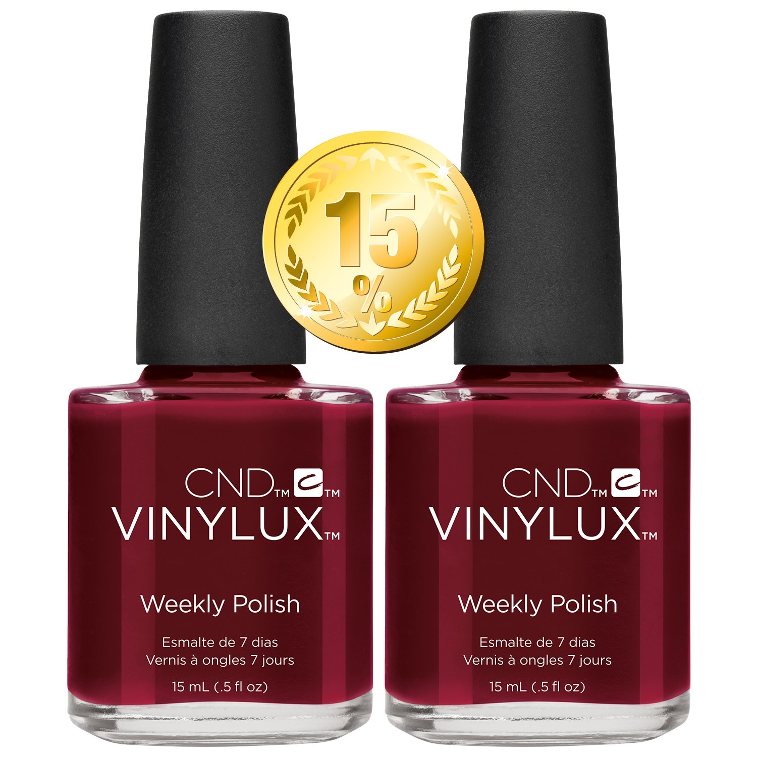 CND Vinylux Craft Culture Collection Autumn 2016 Value Number 222 Oxblood Nail Polish 50 g