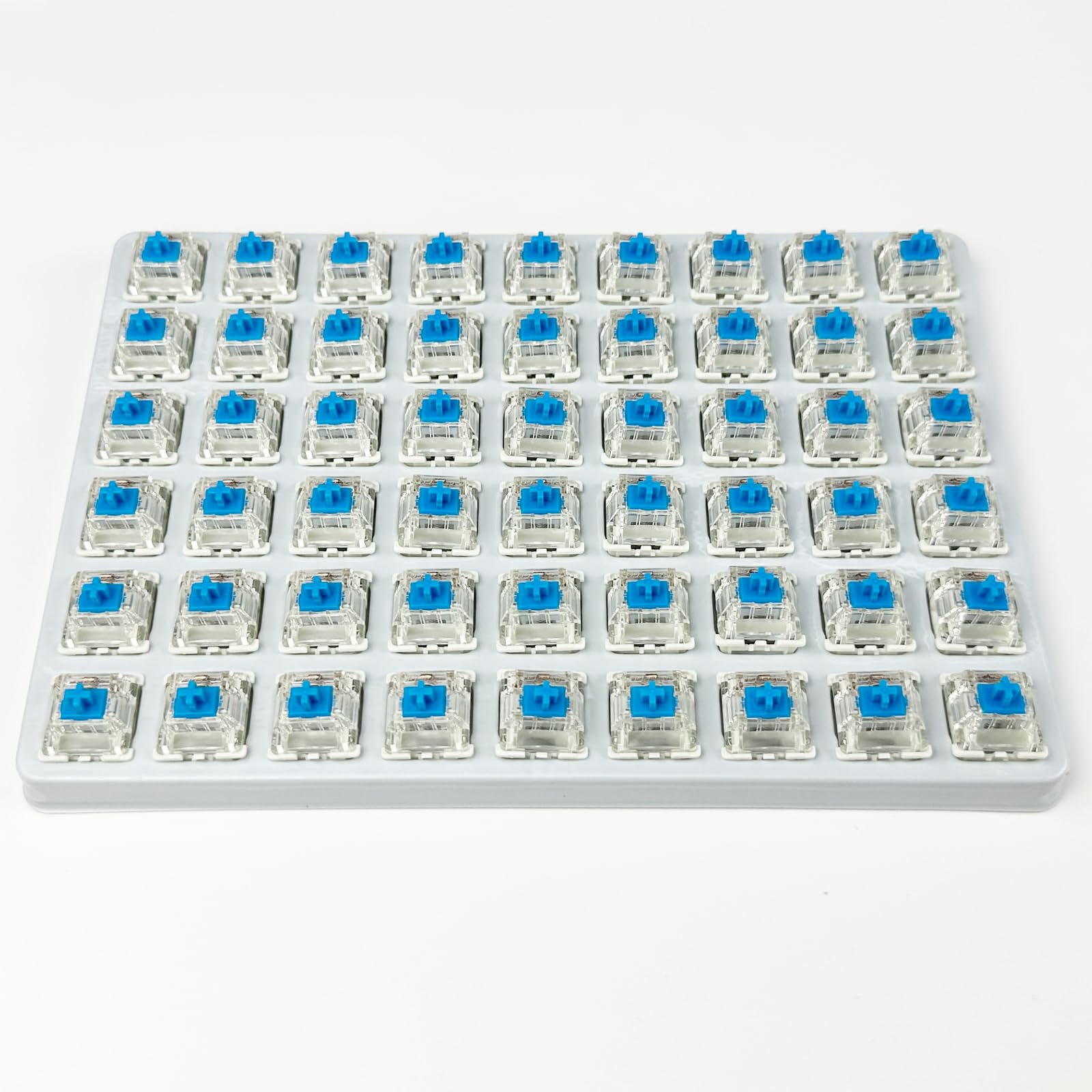 Gateron G Pro 3.0 Blue Switches for Mechanical Keyboard,3-Pin 60gf Clicky/Pre-Lubed/Pin-Enhanced Switches(108pcs,Blue)