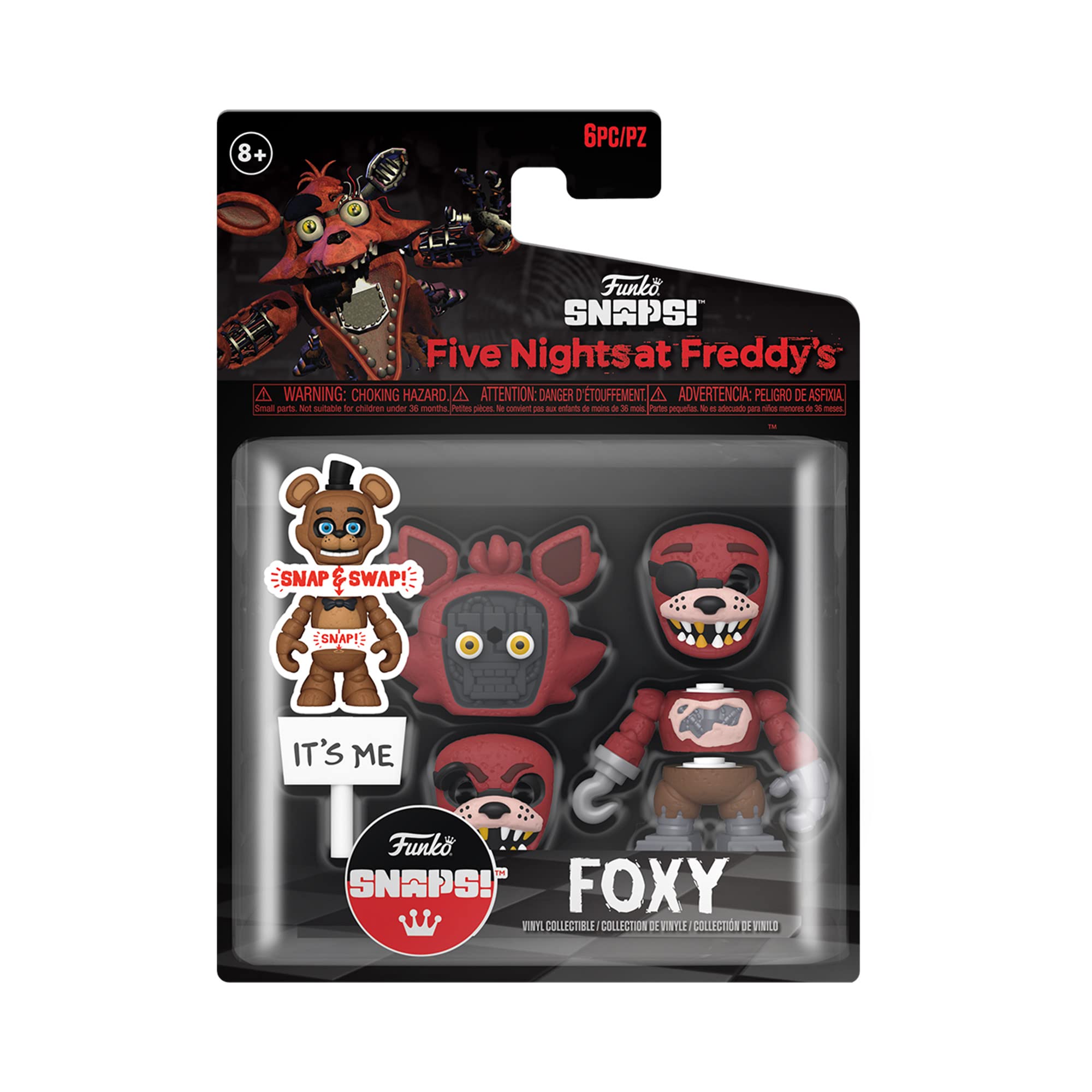 Funko Five Nights At Freddy's (FNAF) Snap: Foxy - Collectable Vinyl Figure - Gift Idea - Official Merchandise - Toys for Boys, Girls, Kids & Adults