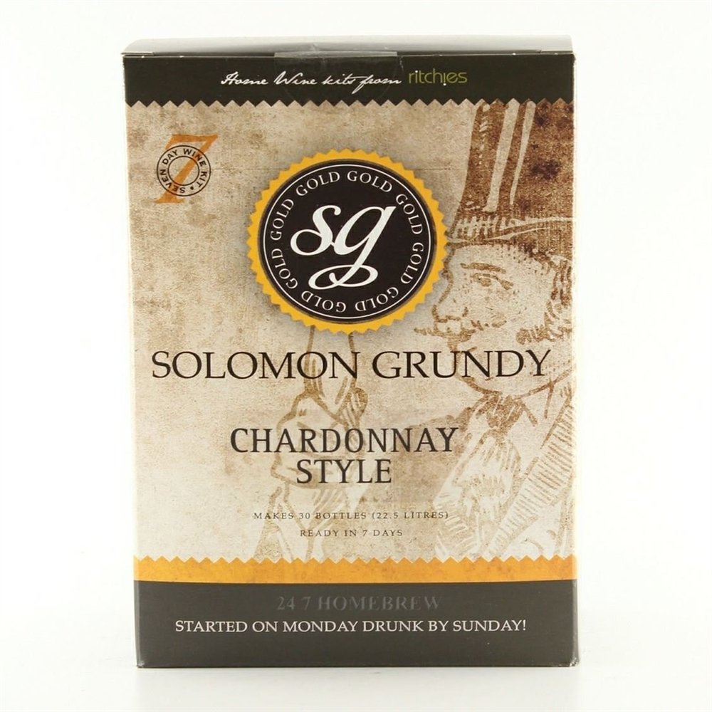 Solomon GrundySolomon Grundy Gold - Chardonnay 6 Bottle