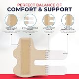 Dr. Arthritis Finger Splint & Handbook for Arthritis & Recovery, S/M Nude view 4