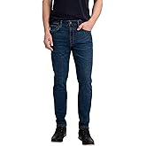 Organic Signatures Mens Jeans Stretch Denim Slim Fit Tapered Leg Soft Cotton