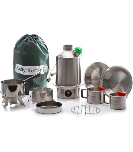 Amazon.com: Kelly Kettle Ultimate Base Camp Kit – 54 oz Large