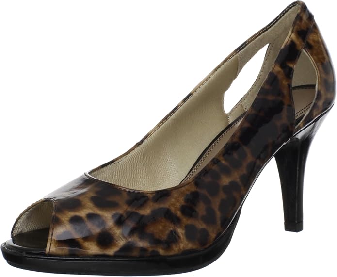 lifestride leopard pumps