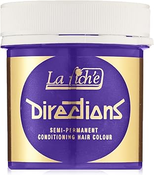 Directions Lilac Semi Permanent Hair Colour 88ml Tub Amazon Co