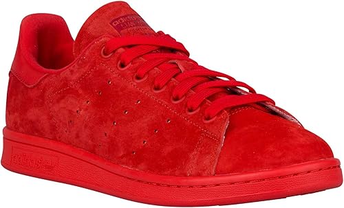 Amazon アディダスオリジナルス Adidas Originals Stan Smith Red スタンスミス スエード スニーカー 赤 並行輸入品 26 5cm Us8 5 Adidas アディダス シューズ バッグ