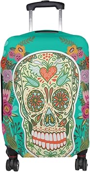 Sugar skull carry on luggage Clearance