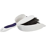 Rubbermaid Dustpan and Brush Set with Comfortable Grip - Rubber Edge Easy For Dirt Pickup