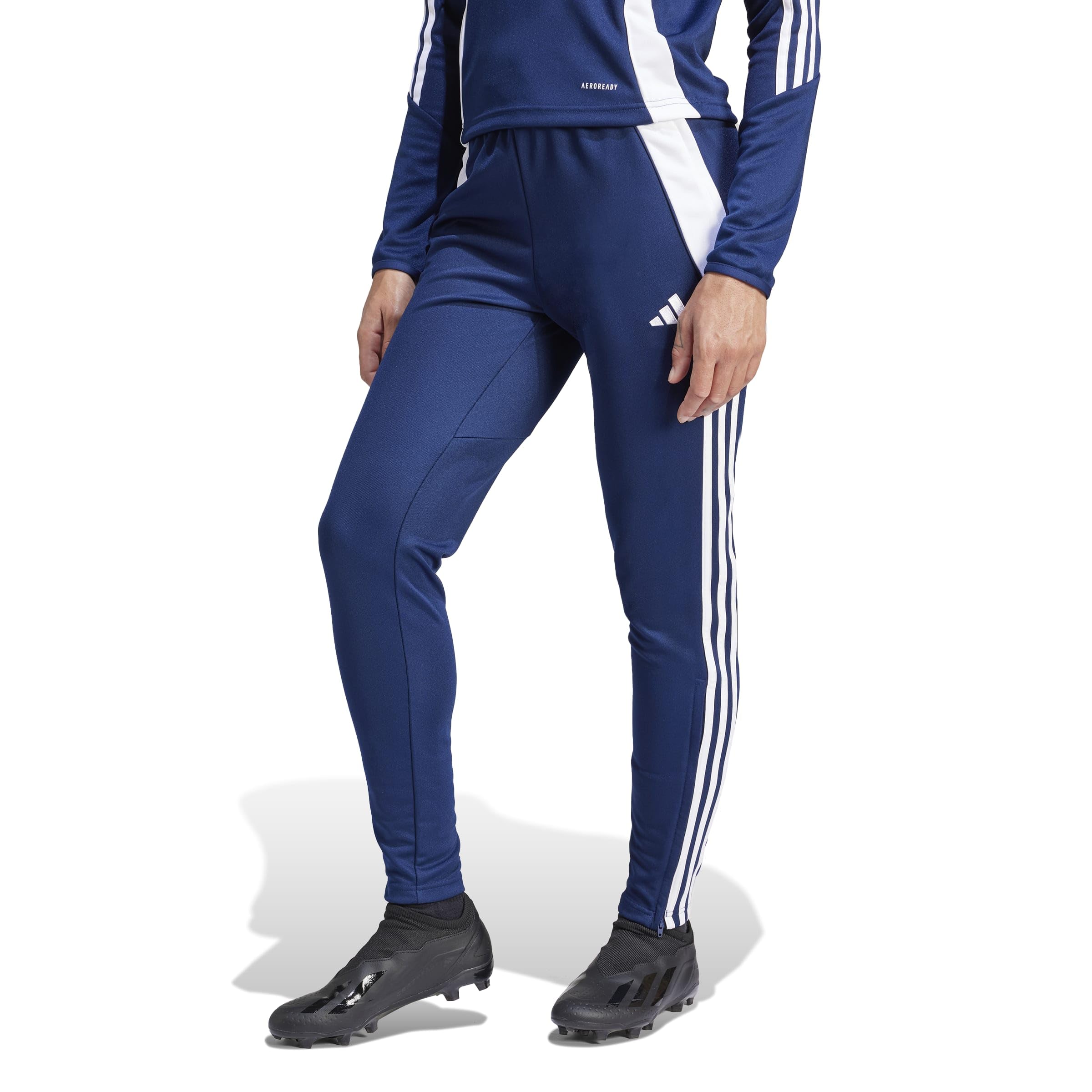 Adidas Women’s Tiro 24 Training Pants, Team Navy Blue/White, X-Small